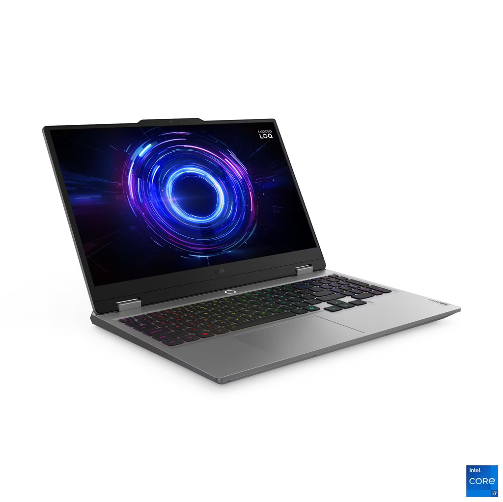 لابتوب ألعاب Lenovo LOQ 15IRX10 - Core i7-14700HX، RTX 5060 8GB، رام 16GB، SSD 512GB