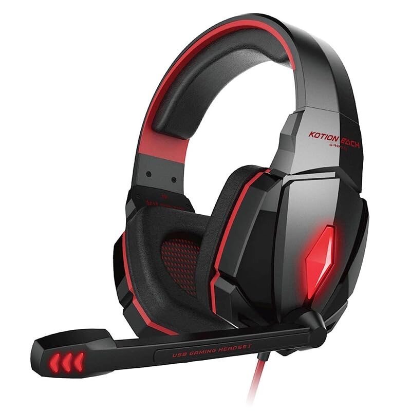 سماعة رأس ألعاب Kotion Each G4000 - أسود