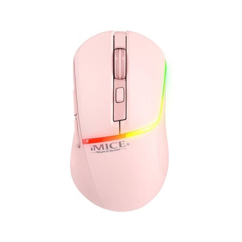 ماوس لاسلكي iMice G902 [2.4G+BT5.2] (وردي)