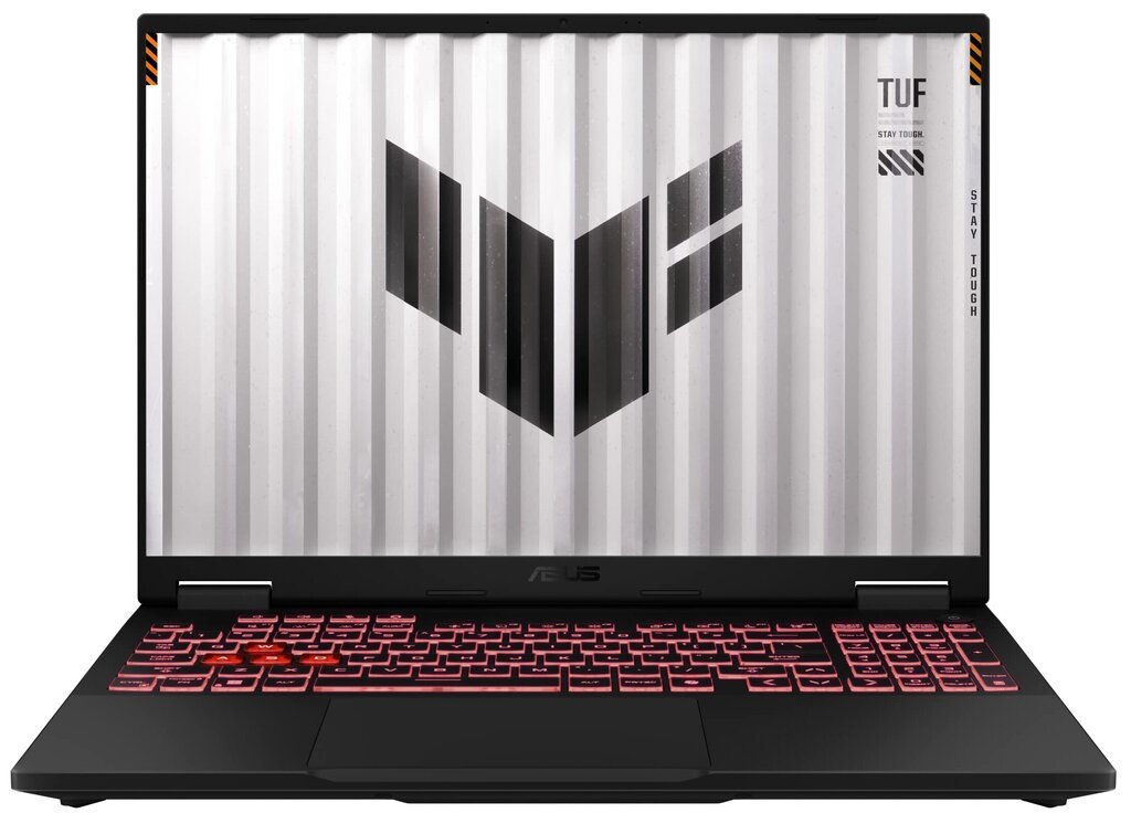 ASUS TUF Gaming A16، AMD Ryzen 7-260، رام 16GB، SSD 512GB، RTX 5060 8GB، شاشة 16 بوصة WUXGA 165Hz، DOS