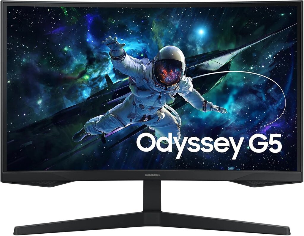 شاشة سامسونج منحنية للألعاب Odyssey G552-Series مقاس ٣٢ بوصة بدقة ٢K وتردد ١٦٥ هرتز